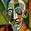 Placeholder: portret of pablo picasso selfportret brown picasso