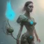 Placeholder: sango fantasy, fantasy magic, intricate, sharp focus, illustration, highly detailed, digital painting, concept art, matte, artgerm and paul lewin and kehinde wiley, masterpiece sexy lips Asian lady body turquoise space lady space galaxy