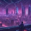 Placeholder: Certainly! How about: "Imagine 'Starry Night' in a cyberpunk universe, with towering skyscrapers illuminated by neon lights, flying vehicles streaking across the sky, and a network of glowing digital pathways weaving through the cityscape."