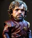 Placeholder: Tyrion Lannister toddler, full body, soft skin, dramatic lighting, hyper realistic