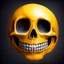 Placeholder: ANATOMICALLY CORRECT SKULL OF A SMILEY FACE