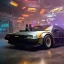 Placeholder: cyberpunk army DeLorean, cyberpunk 2077, center composition, ultra realistic, shiny, smooth, studio quality, octane render, Surrealism, Triadic colour scheme, glow-stick, god rays, ambient lighting, nightclub lighting, polaroid, 100mm, --ar 1:1 --v4