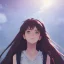 Placeholder: a girl looking to the sky, cinematic lighting, dramatic atmosphere, studio lighting delicate features finely detailed perfect art, at an ancient city, gapmoe yandere grimdark, trending on pixiv fanbox, painted by greg rutkowski makoto shinkai takashi takeuchi studio ghibli