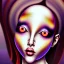 Placeholder: girl with marijuana eyeballs