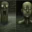 Placeholder: Surreal horror style by Pawel Kuczynski and Ben Goossens and Victor Pasmore and Dan Mahurin, surreal abstract art, paranoid deep-seated fear of being watched, sinister midnight eulogies of anthropomorphical weirds, weirdcore, unsettling, offset and off-centered composition, asymmetric diagonal composition, sinister abstractions, surreal masterpiece, creepy, never before seen art of beyond, realism