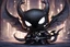 Placeholder: Chibi Hollow knight venom in 8k solo leveling shadow artstyle, in the style of fairy academia, hollow knight them, mask, close picture, neon lights, intricate details, highly detailed, high details, detailed portrait, masterpiece,ultra detailed, ultra quality