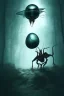 Placeholder: shadow, alien, surreal, darkness end, insect,