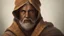 Placeholder: monk in brown robe and hood is mel gibson