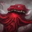 Placeholder: red, monster, tentacles, teeth, horror, detailed, realistic, gore, eyes, 4K, fantasy, scary, demonic, hyperrealism, huge, blood, creature, high quality