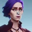 Placeholder: Portrait of a 30 year old sorceress like Emily Blunt