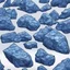 Placeholder: blue asteroid stylized