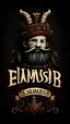 Placeholder: Text"Little embassador", banner, bohemian, Viking style,