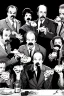 Placeholder: The cast of fawlty towers all eating octopus