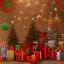 Placeholder: christmas ambience, african, kente, clothing, african patterns, thread, embroidery, cinema 4d render, high detail