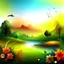 Placeholder: create nature background