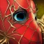 Placeholder: spiderman, rusty metal, feathers, Dryad, fae, sidhe, ominous, nature, plants, wildflower, facepaint, dnd character portrait, intricate, oil on canvas, masterpiece, expert, insanely detailed, 4k resolution, retroanime style, cute big circular reflective eyes, cinematic smooth, intricate detail , soft smooth lighting, soft pastel colors, painted Renaissance style