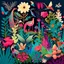 Placeholder: Illustrate a vibrant garden blooming with diverse flora and fauna, representing creativity and inclusivity. Show different species of plants and animals coexisting harmoniously, symbolizing the value of diversity and inclusion in fostering creativity.