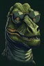 Placeholder: T-rex with glasses