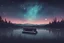 Placeholder: A calming night sky with featuring a cassette tape floating among the stars, playing lo-fi beats.