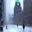 Placeholder: Ottawa,Gotham city, Neogothic architecture,snow, by Jeremy mann, point perspective,