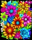 Placeholder: flower colorful pages