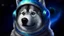 Placeholder: space alaskan malamute alien