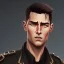 Placeholder: Tom Cruise Christmas military cyberpunk stubble