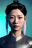 Placeholder: portrait, Asian cyborg woman, samurai warrior :: symmetry photography, cyberpunk style, pink hair, black samurai army, katana, japanese traditional ornaments, pink, white, black, glow eyes, cinematic, Ultra realistic, dark scene, soft color, highly detailed, unreal engine 5, RTX, ultra detail, 3d, finely drawn, high definition.