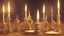 Placeholder: seven candles on a table