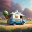 Placeholder: foodtruck icecream concept design, soft smooth lighting,centered.design by ART OF BOB KEHL style:.studio ghibli,andrea bonelli,Kilian Eng,Ohrai, korra character, style.