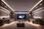 Placeholder: dedicated home cinema room with LED ambient lighting in the walls make sure the room is completely symmetrical