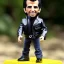 Placeholder: figure smile "the fonz" arthur fonzarelli young greaser jacket winkler toy doll face boot (plastic black hair) full body in package (two thumbs-up) 2022