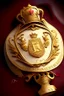 Placeholder: royal seal for a letter