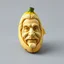 Placeholder: A high-resolution photograph of intricate carving of the face of Einstein carved into a peeled banana, surreal, profound,