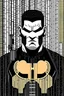 Placeholder: punisher sku;; john mcaffee in the style of Hiroshi Nagai