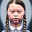 Placeholder: portrait of Greta Thunberg