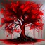 Placeholder: arbol rojo pintura