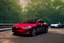 Placeholder: A Tesla 'Model S' is drifting at high speeds, in the 'Central Park' in New York City. (CINEMATIC, WIDE ANGLE LENS, PHOTO REAL)