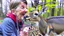 Placeholder: hysterical lady tries to revive deer using CPR or Mouth to Mouth