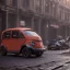 Placeholder: an Volskwagen car ultra realistic,concept, 4k ,on street,8k resolution, high-quality, fine-detail, parked in crowded city winter