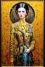Placeholder: quantum leap; a neo-surrealistic, expressionistic, steampunk version of Gustav Klimt