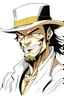 Placeholder: Portrait of Rob Lucci, from One Piece manga