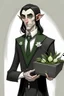 Placeholder: butler, elf with dark hair