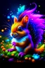 Placeholder: Beautiful fairy squirrel colorful art conceptual, amazing artwork, hyper-detailed, ultra maximalist quality, 12k,squirrel