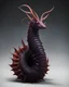 Placeholder: tabletop role-playing miniature of a hallucigenia-velvet-worm-hagfish-hybrid. full body. concept art in the style of william morris dante Gabriel rosetti phillipe druilett. hyperrealism 4K ultra HD unreal engine 5 photorealism.