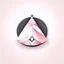 Placeholder: Create a logo for Deniz, a boutique of diamond-inspired dresses, Baby Pink