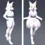 Placeholder:  a fox fursona, well drawn, 8k, high quality, realistic, masterfully drawn, fur, furry, fursona reference sheet, in frame, full body portrait, anthropomorphic, screen for a face, backlighting, soft coloring, pastel coloring, animal legs, paws,