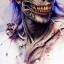 Placeholder: photorealistic iron maiden, watercolor illustration by <agnes cecile> <Yoji Shinkawa>, natural tones, ornate and intricate detail , soft smooth lighting, soft pastel colors,