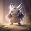 Placeholder: Mystery pokemon,Ambiance dramatique, hyperrealisme, 8k, high quality, lot of details, portrait,