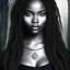 Placeholder:  a pretty black women in harry potter dreamlikeart style created by Anon739309